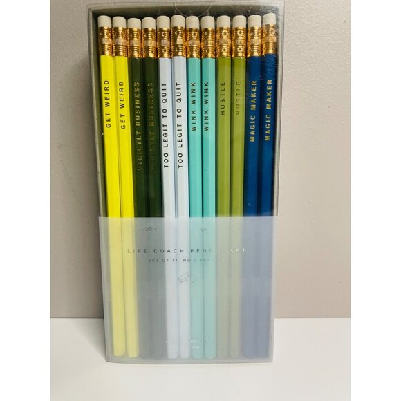 West Emory Life Coach Pencil Set of 12 No. 2 Pencil - Picture 2 of 3